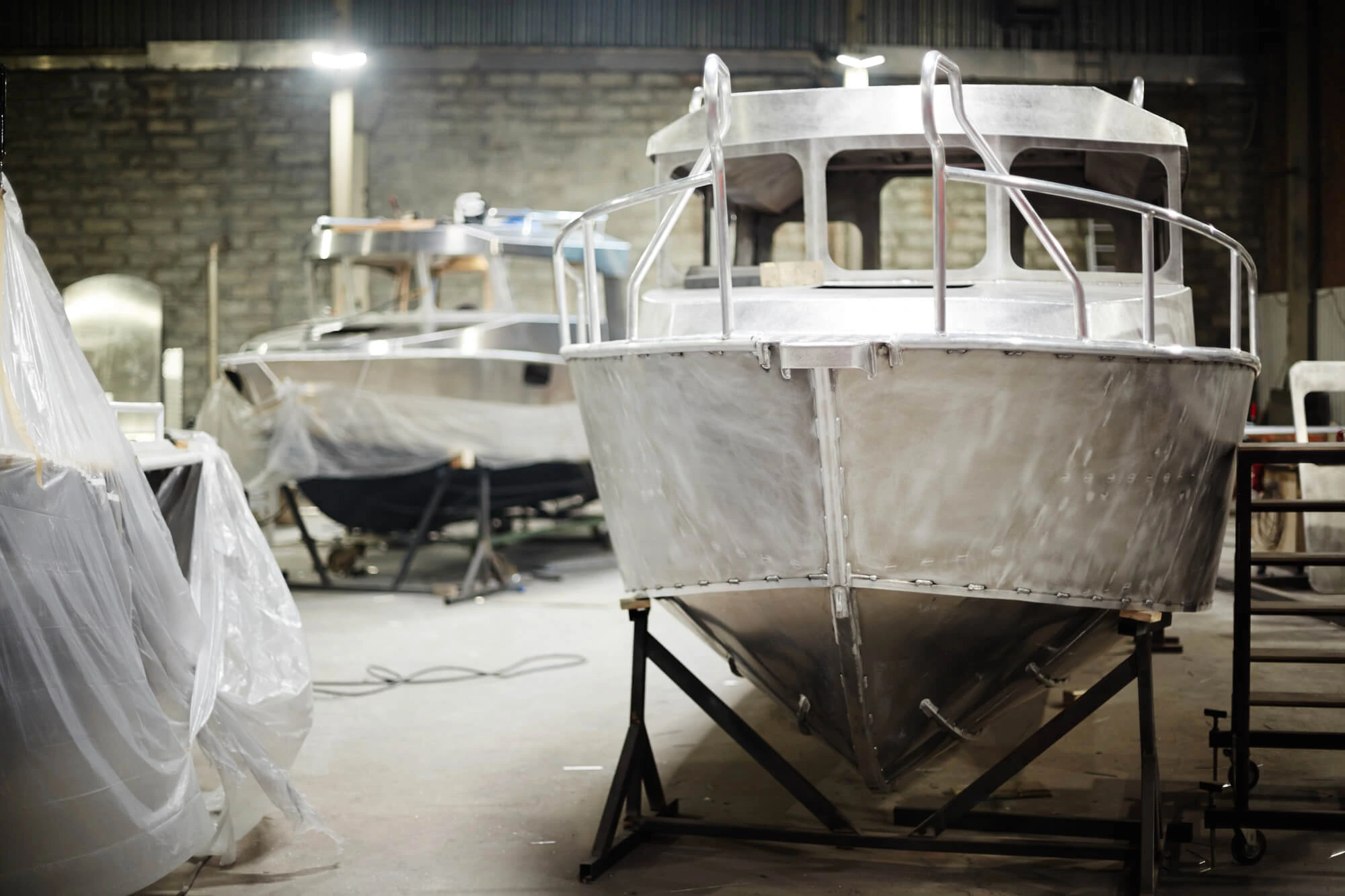 servicios de construcción de barcos