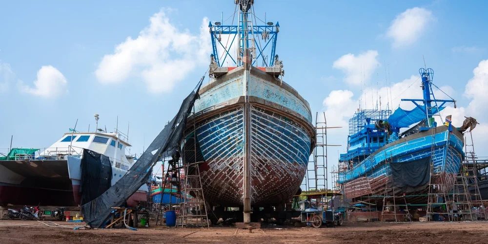 Dónde se fabrican los barcos y cómo se lanzan